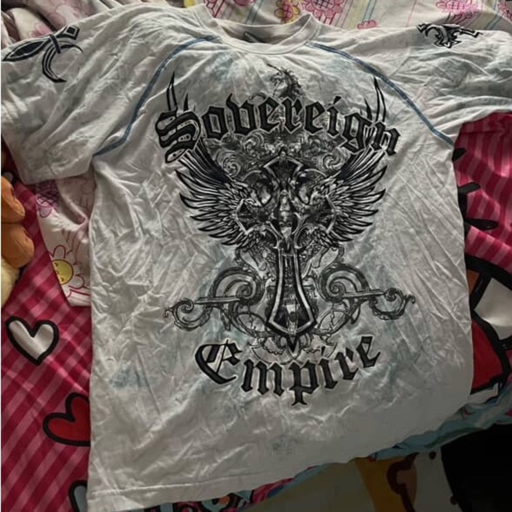 Sovereign Empire White Graphic Tee